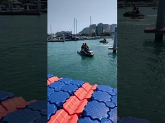 Fácil de instalar Pontoones de PE resistentes a la corrosión química Exelente estabilidad