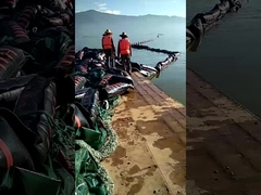 Tipo 2 Silt Curtain Boom Puerto flotante Tipo 1 Diseño de cortina de turbidez Contención de aceite
