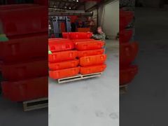 Flotadores de tubería duraderos | Soporte confiable para dragado y tuberías marinas