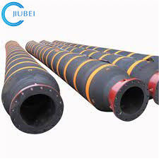 Manguera de goma hidráulica de dragado flexible 10inch el 11.8M del fango de la arena de la descarga de la draga de la manguera