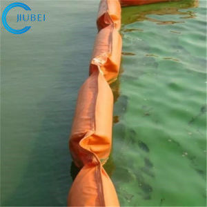 Geotextil tejido absorbente Marine Silt Curtain For Dredging del aceite de la barrera del auge de los restos flotantes de la basura