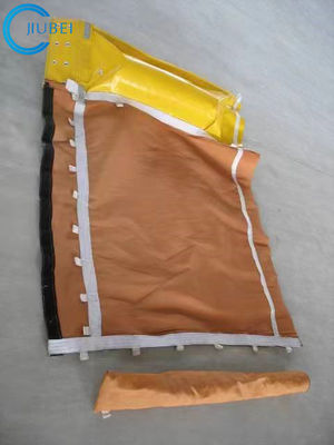 Geotextil tejido absorbente Marine Silt Curtain For Dredging del aceite de la barrera del auge de los restos flotantes de la basura