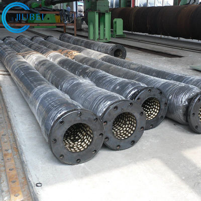 Manguera de dragado acorazada de goma 6" 8" de la succión del aceite del combustible resistente flexible submarino de la manguera