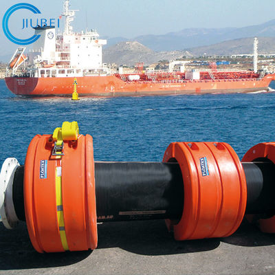 El tubo flotante de la rastra flota en venta los pares de dragado de acero de la flotabilidad 3500kg del tubo DN800