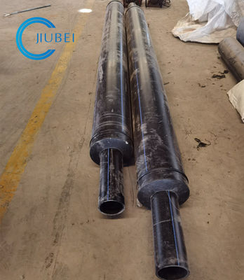 Tubo de dragado del HDPE del flotador del uno mismo DN160 con la espuma de alta densidad llenada