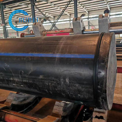 La espuma de alta densidad llenó el tubo de dragado DN900 del HDPE como dique flotante de dragado de los equipos