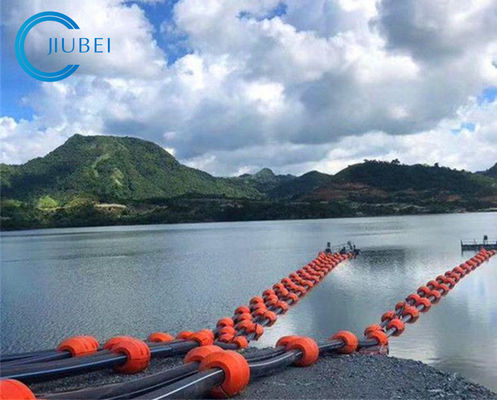 Flotador llenado espuma de alta densidad del tubo para Marine Dredging Sand/la mezcla que descargan proyecto