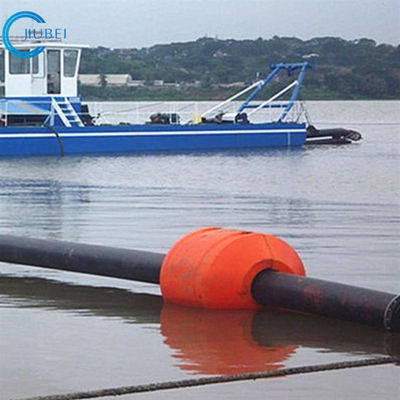 Lodo / arena / escoria de plástico de dragado de tuberías flotantes con espuma llena