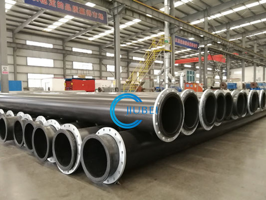 Producción de extrusión de tubos UHMWPE de superficie lisa con pernos y tuercas incluida la certificación ISO9001
