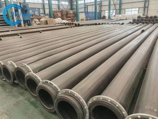Resistencia al desgaste Resistencia al impacto Tubo UHMWPE con certificado ISO9001 CE de longitud de 1 a 12 m