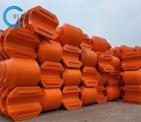 DN315 Tubo de HDPE flotante con casco de PE y relleno de espuma de PU de alta densidad en el interior