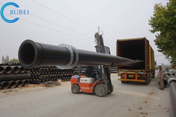 Conexión de soldadura DN500 tubería HDPE con y excelente flexibilidad
