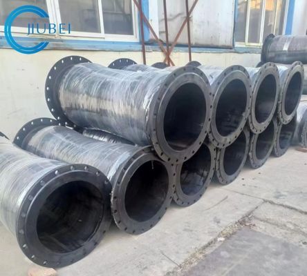 manguera de descarga de caucho reforzada de hilo sintético de alta tracción para arena / lodo / relaves de minas