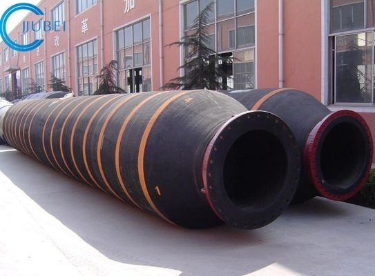 Flexible de caucho de la manguera de draga flotante Diámetro de 50 mm-1000 mm para una fácil instalación