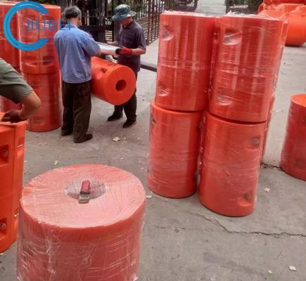 Instalación fácil Buyas flotantes de tuberías personalizadas Bajo mantenimiento y larga vida útil