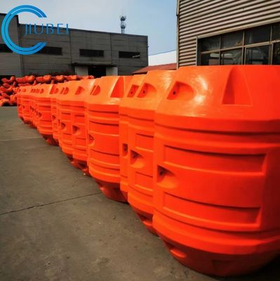 Los bueyes flotantes y la capacidad de flotación del material HDPE de polietileno de alta densidad