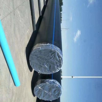 Tubos de dragado de PE100 de HDPE con una resistencia superior al impacto y bridas de acero