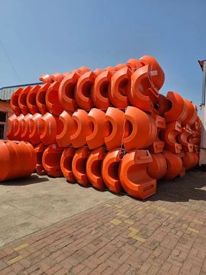 Material flotante de PE, HDPE, para tuberías flotantes con tubos de conexión de cilindros y lavadoras