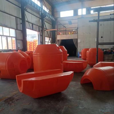 Tubos de dragado galvanizados a caliente flotantes fácil de instalar resistencia al impacto pernos de acero inoxidable