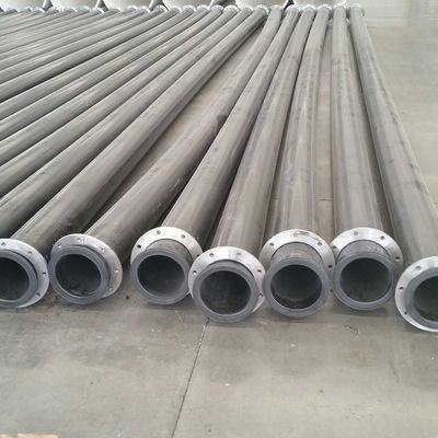 Piel de dragado de UHMWPE conectada con brida para el transporte de fluidos