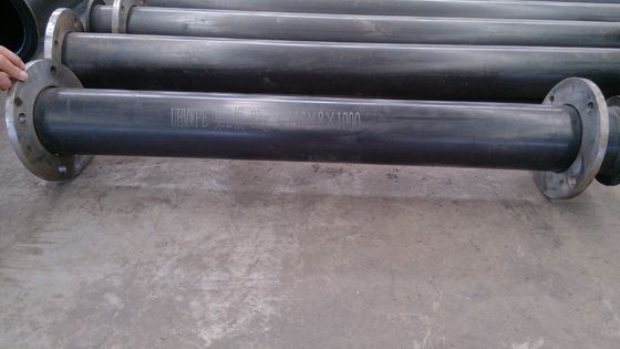 Tubo de dragado de HDPE blanco de alta resistencia para el tratamiento del agua