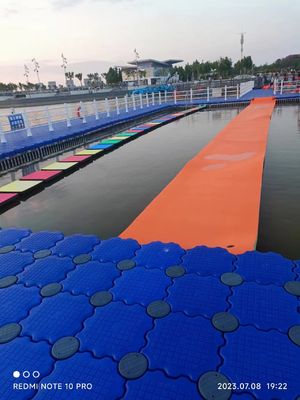 Pontoón de tipo cubo PE / Pontoón flotante de plástico para puente