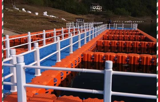 Pontoón de tipo cubo PE / Pontoón flotante de plástico para puente