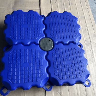 Pontoón modular de polietileno de alta densidad con excelente estabilidad y flexibilidad