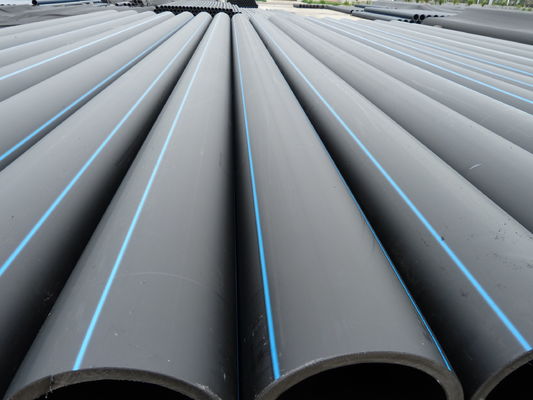 PE100/PE80 tubo de estiércol de HDPE para entornos abrasivos y corrosivos con accesorios pernos tuercas y lavadoras