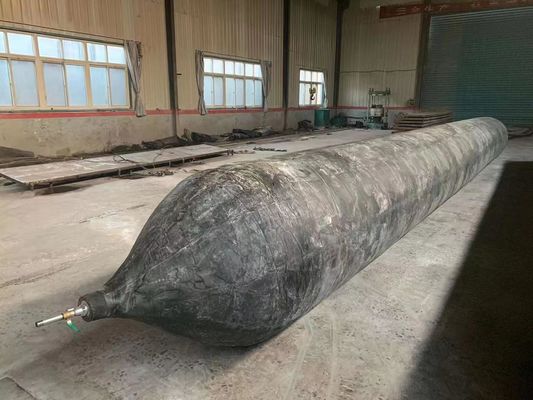 Método de despliegue explosivo Material de goma de la bolsa de aire de lanzamiento 7-19.5m longitud total