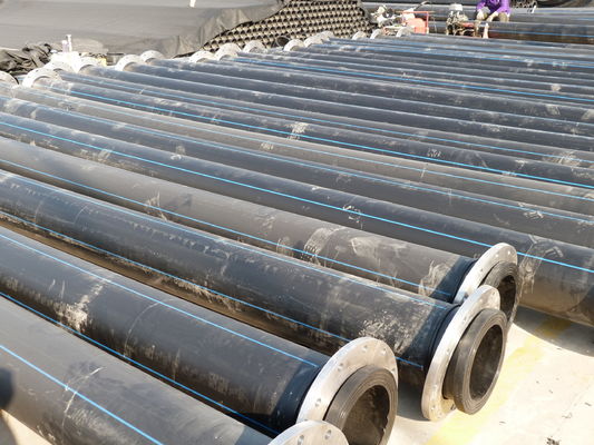 Hdpe resistente a la corrosión de dragado de tubería personalizada ecológica
