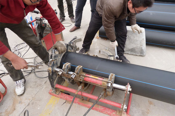Mejorar el rendimiento del dragado HDPE Conexión de soldadura de tuberías de dragado