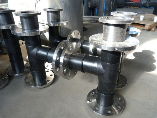 Conexión de soldadura Dredging tubo HDPE -60-80 grados Temperatura espesor personalizado