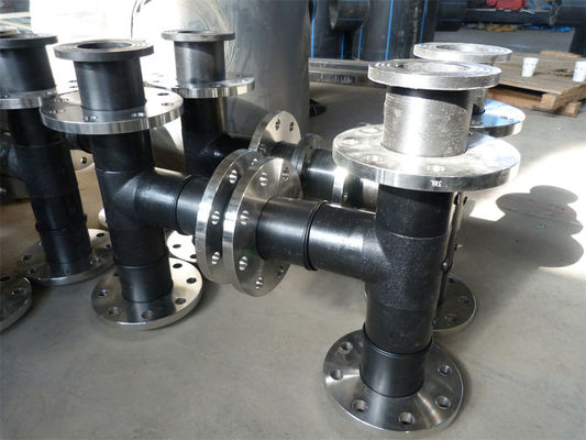 Diámetro personalizado Dia32-1800mm Dredging HDPE Pipe Bolts Nueces Lavadoras Accesorios incluidos