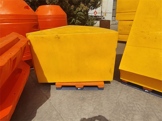 Floatador de tuberías de HDPE agrícola con conexión galvanizada en caliente