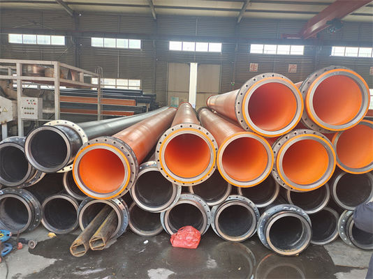 1-12m longitud de UHMWPE tubo Bajo coeficiente de fricción Ultra alto peso molecular polietileno para una eficiencia de flujo suave