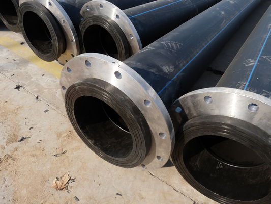 La presión de las tuberías de dragado UHMWPE personalizables puede alcanzar los 150 psi con accesorios de pernos