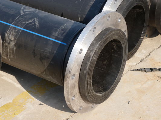 La presión de las tuberías de dragado UHMWPE personalizables puede alcanzar los 150 psi con accesorios de pernos