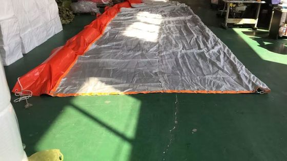 Control de la erosión Cortina de lodo 25% Alargamiento 60-130KN/m Resistencia a la tracción PVC/Material de caucho