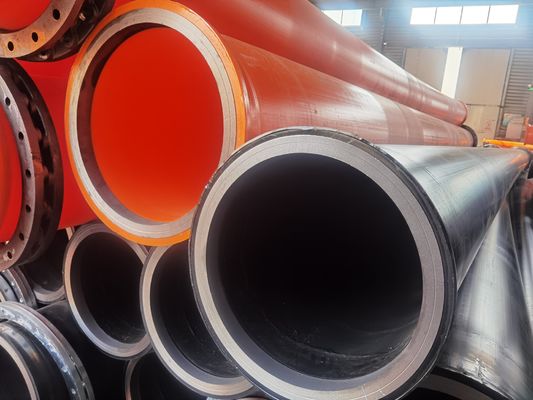 Tubo de HDPE ligero y resistente a la corrosión química resistente a la corrosión para un transporte fácil